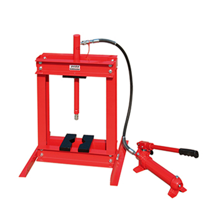 4,6,10 ton hydraulic shop press with gauge 12ton